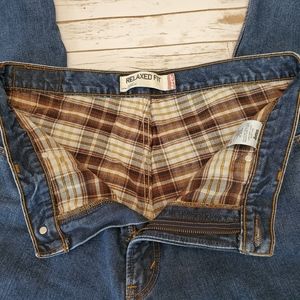 levis 550 flannel lined jeans